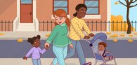 walk and talk cards illustration 1