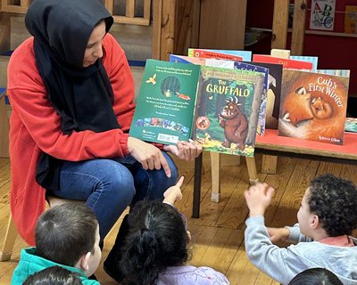 EWM The Gruffalo_Birmingham shares story together_cropped