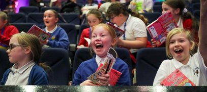 The National Literacy Trust host their first ever Pupil Librarian Conference in Durham and are joined by a special guest