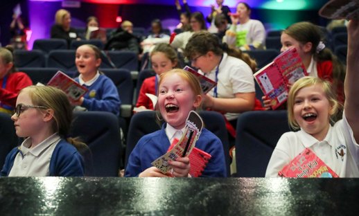 The National Literacy Trust host their first ever Pupil Librarian Conference in Durham and are joined by a special guest