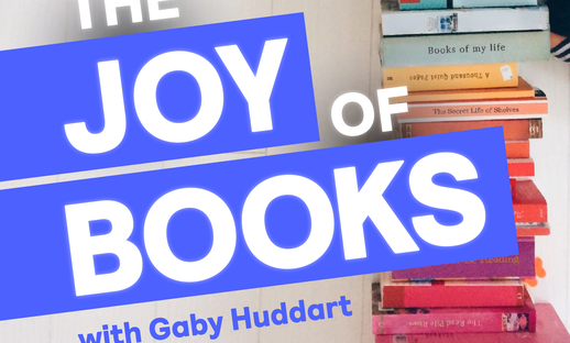 The Joy of Books with Gaby Huddart square logo