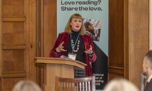 Author Jan Carson at National Year of Reading in Northern Ireland launch event