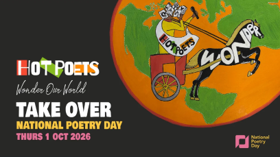 National Poetry Day 2026 banner graphic