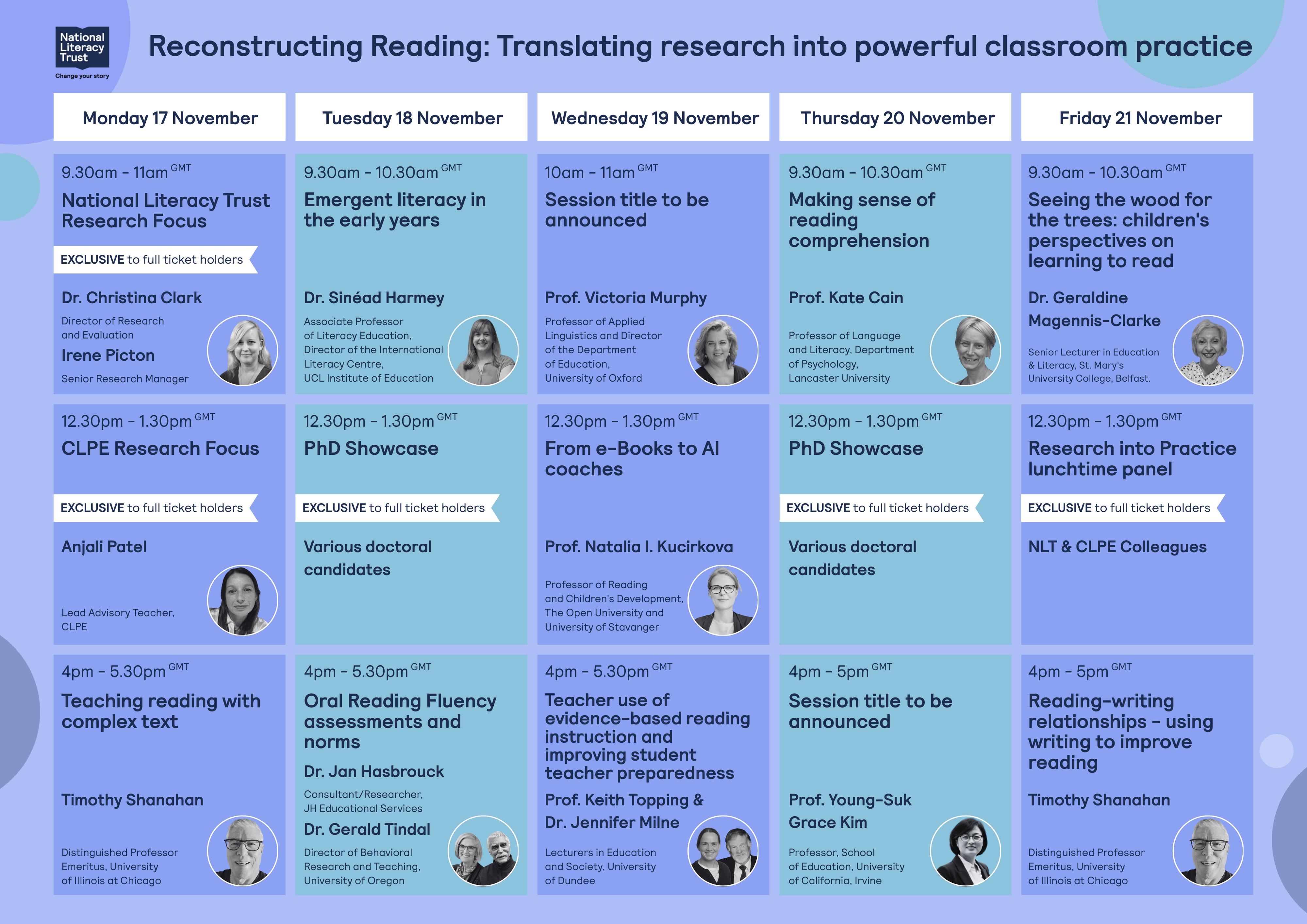 RR Conference Agenda