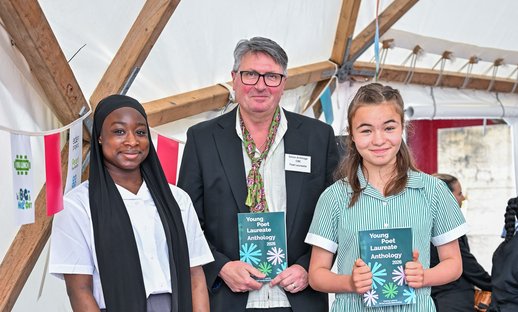 UK Poet Laureate Simon Armitage and Young Poet Laureates