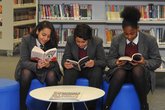 Reading in library