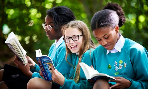 See Myself in Books image with secondary school children