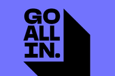 Go All In open book motif and brand revealed