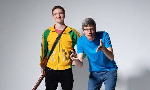 Simon Mole & Gecko portrait by Hugo Glendinning Photography