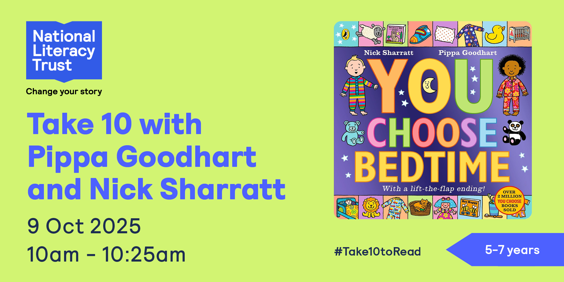 Take 10 with Nick Sharratt and Pippa Goodhart