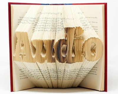 Audio written into the pages of a book