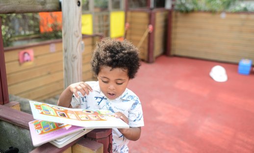 EWT @ 2 - baby with book