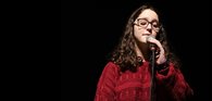 Young person post16 female singing speaking National Literacy Trust