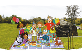 Picnic Party in the Park web