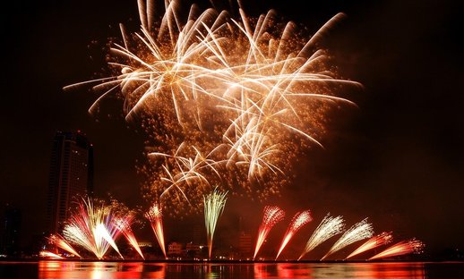 fireworks stock image