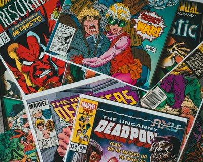 Selection of comic books
