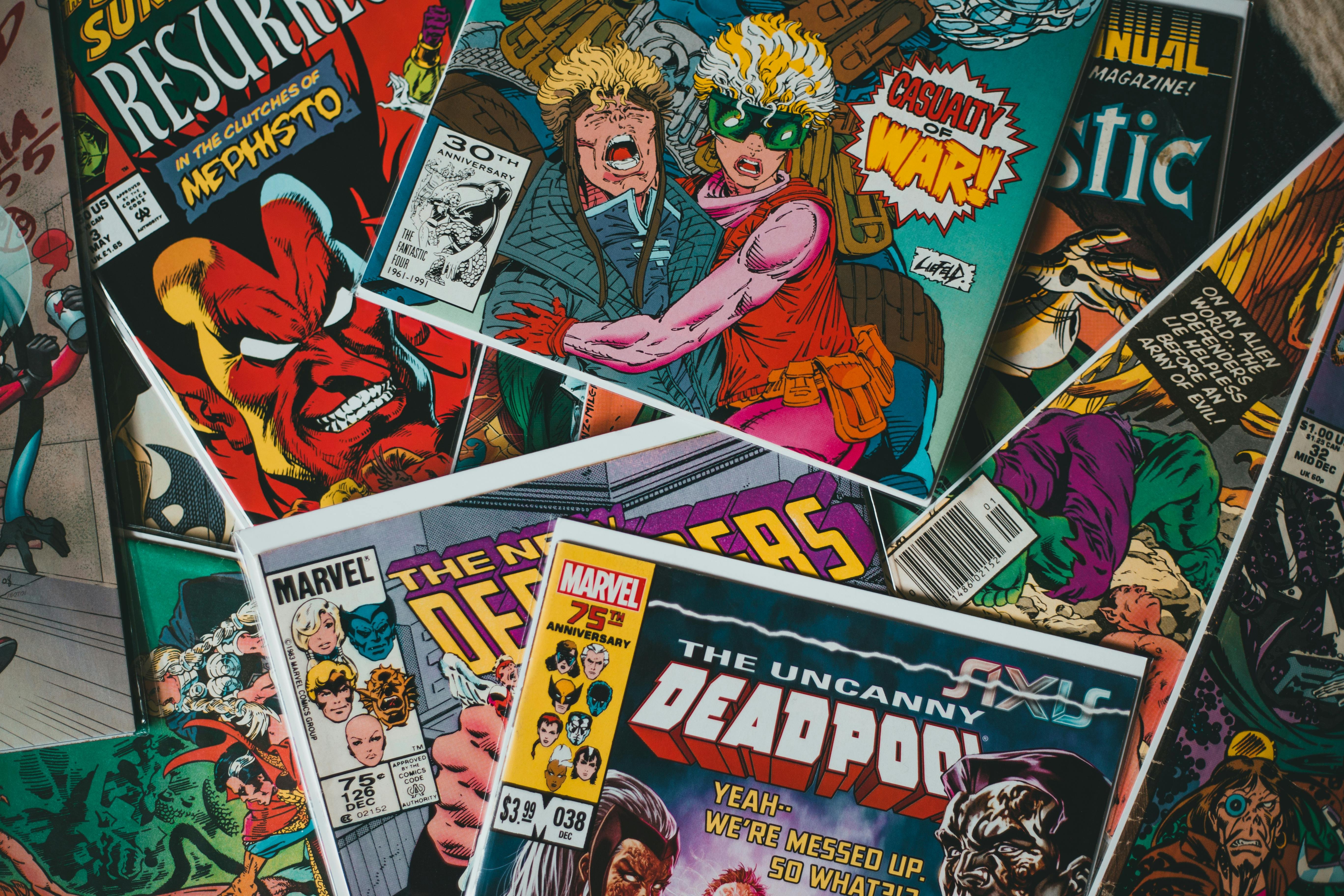 Selection of comic books