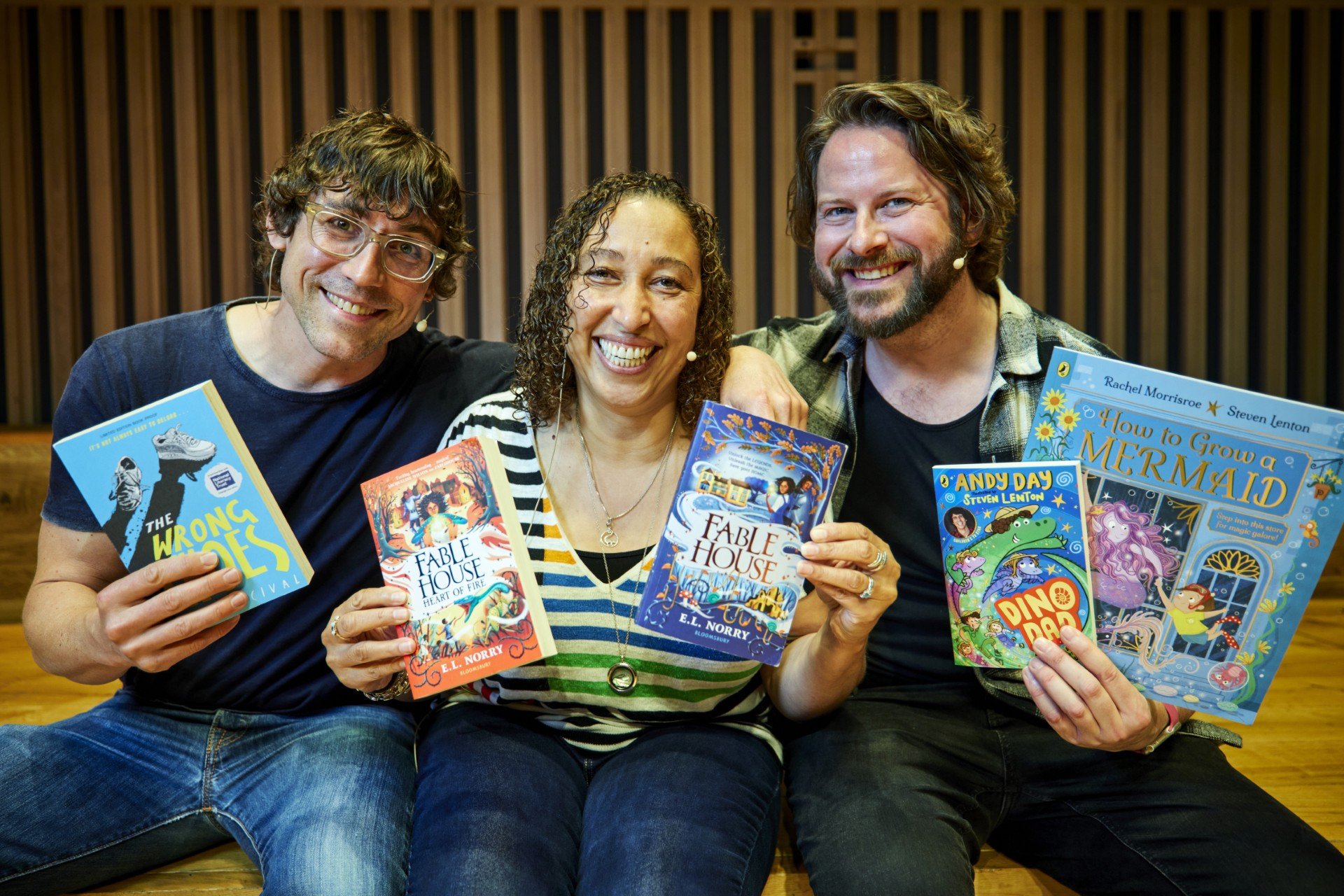 Empathy day authors at Mcr school