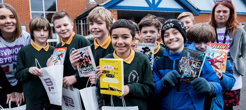 Swindon with books