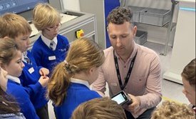 Workplace visit to Zebra Technologies – a variety of jobs and different uses of technology were brought to life for the children through engagement at the Zebra Experience Centre.